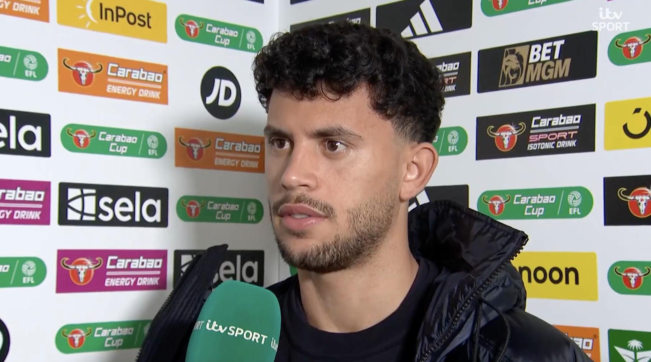 如意体育-努内斯：纽卡很有强度，我们会尽力在各个方面限制他们